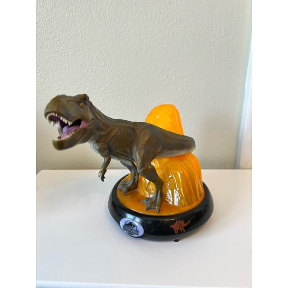 Jurassic World Night Lite T-Rex VOLCANO Lamp 3D, Spin Master - Picture 1 of 8